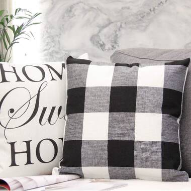 Gracie Oaks Esmaralda Plaid Pillow Cover Reviews Wayfair Canada